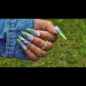 SnakeSkin|PolyGel|PressOnNails